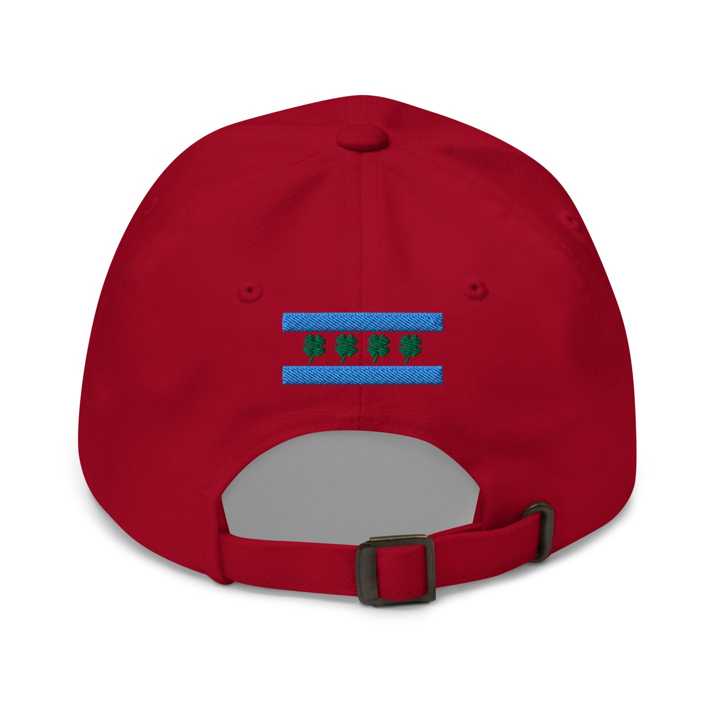 Shamrock Chi-rish Flag Embroidered Baseballl Hat