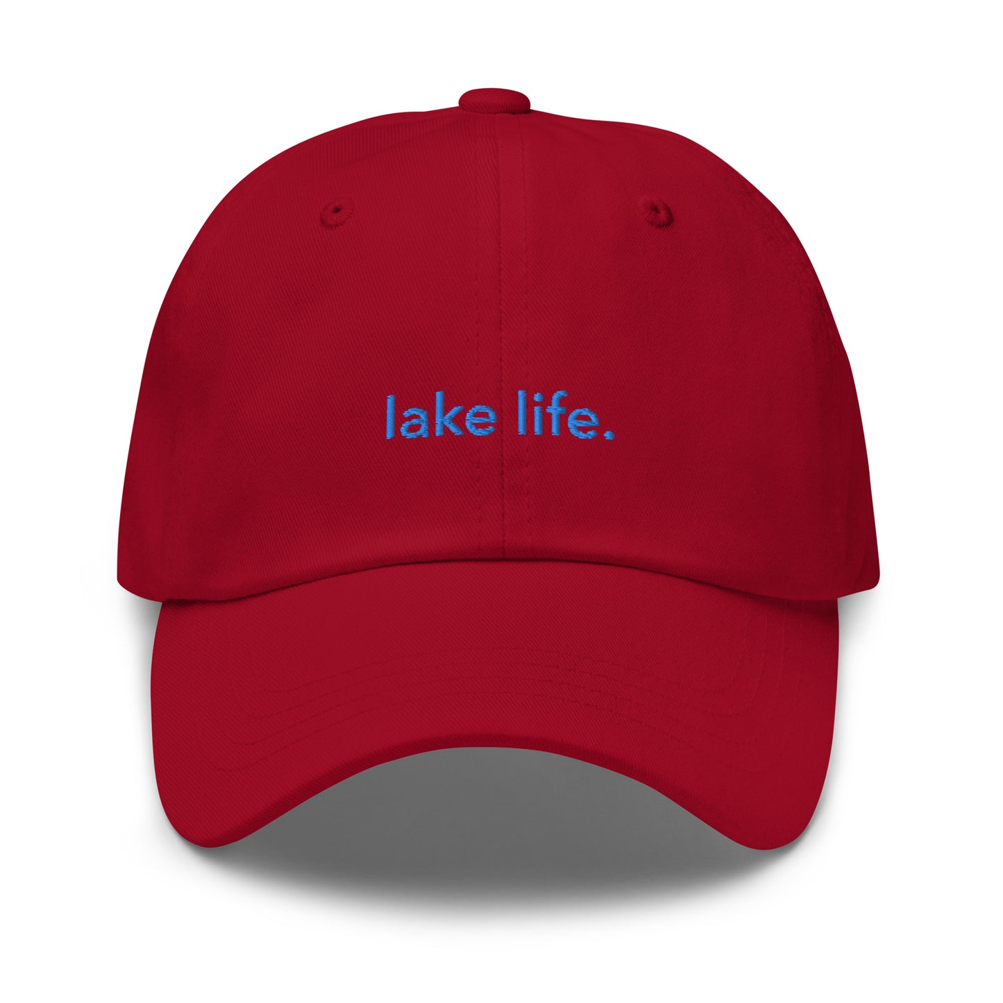 “lake life.” & Chicago Flag Embroidered Baseball Hat