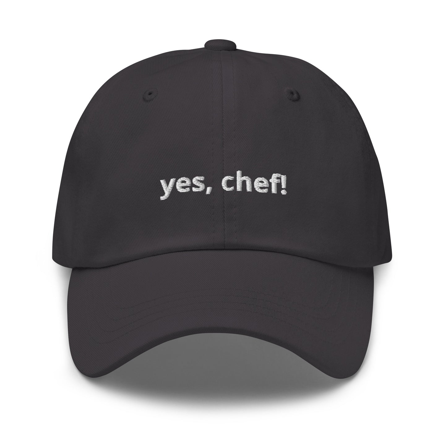 “yes, chef!” Embroidered Baseball Hat