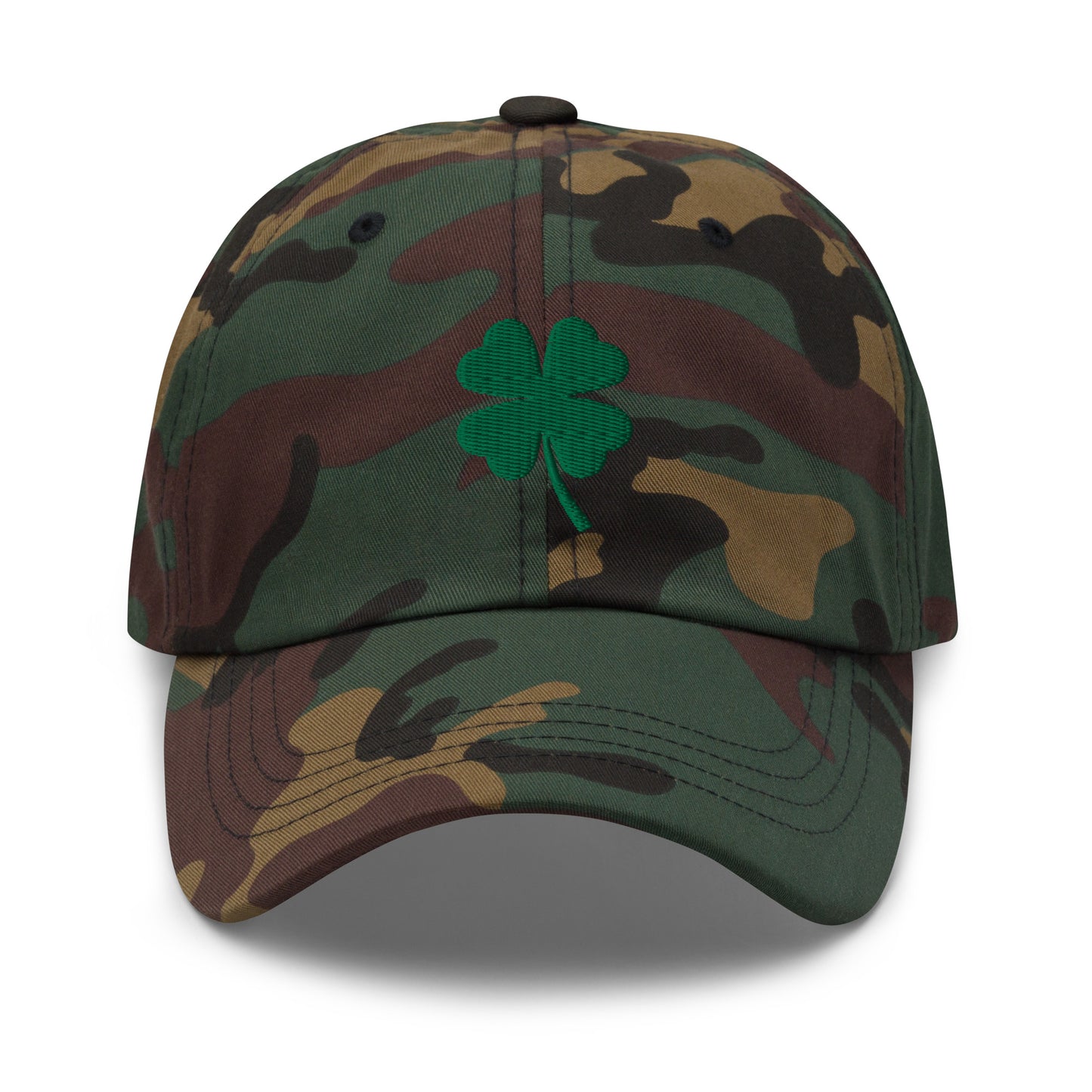 Shamrock Chi-rish Flag Embroidered Baseballl Hat