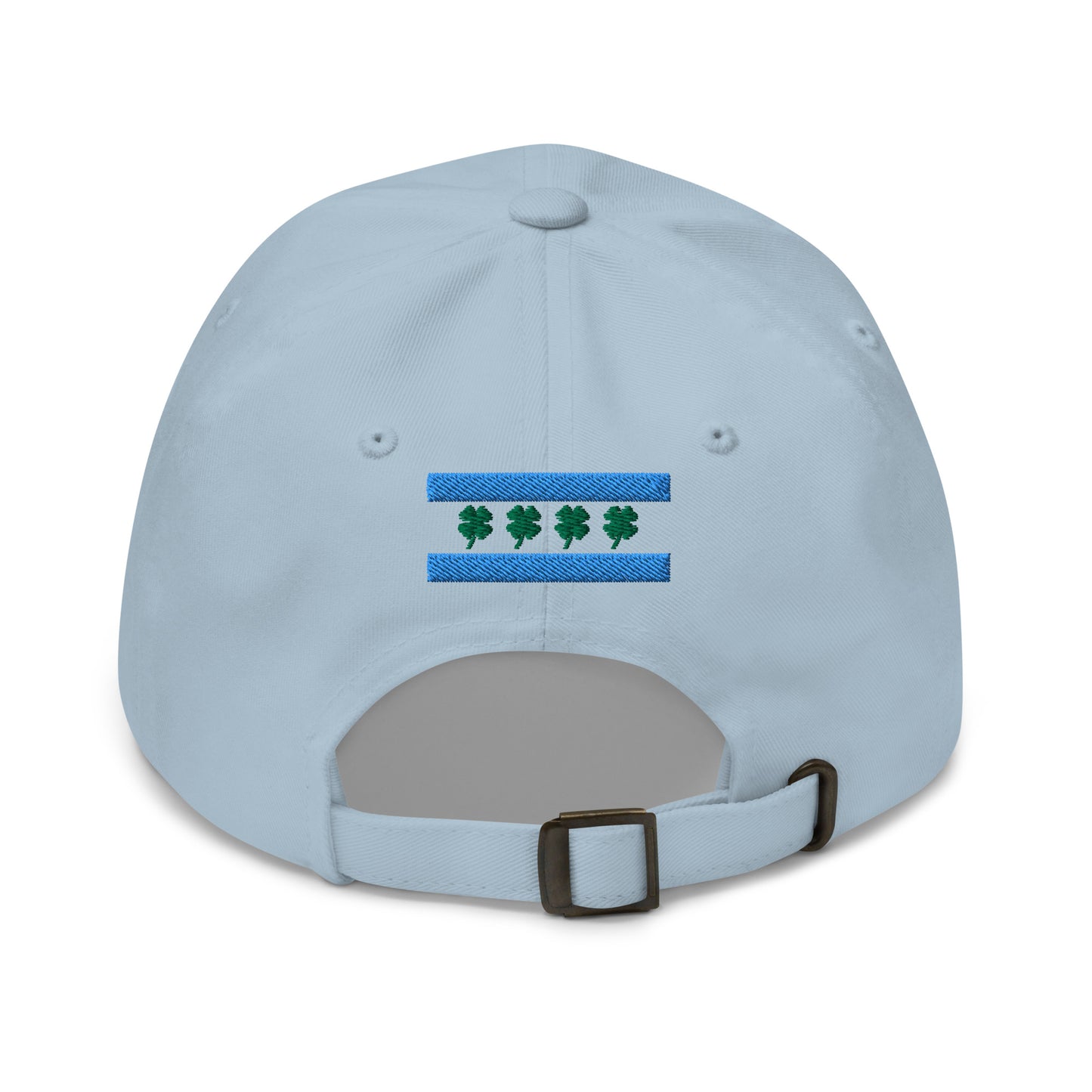 Shamrock Chi-rish Flag Embroidered Baseballl Hat
