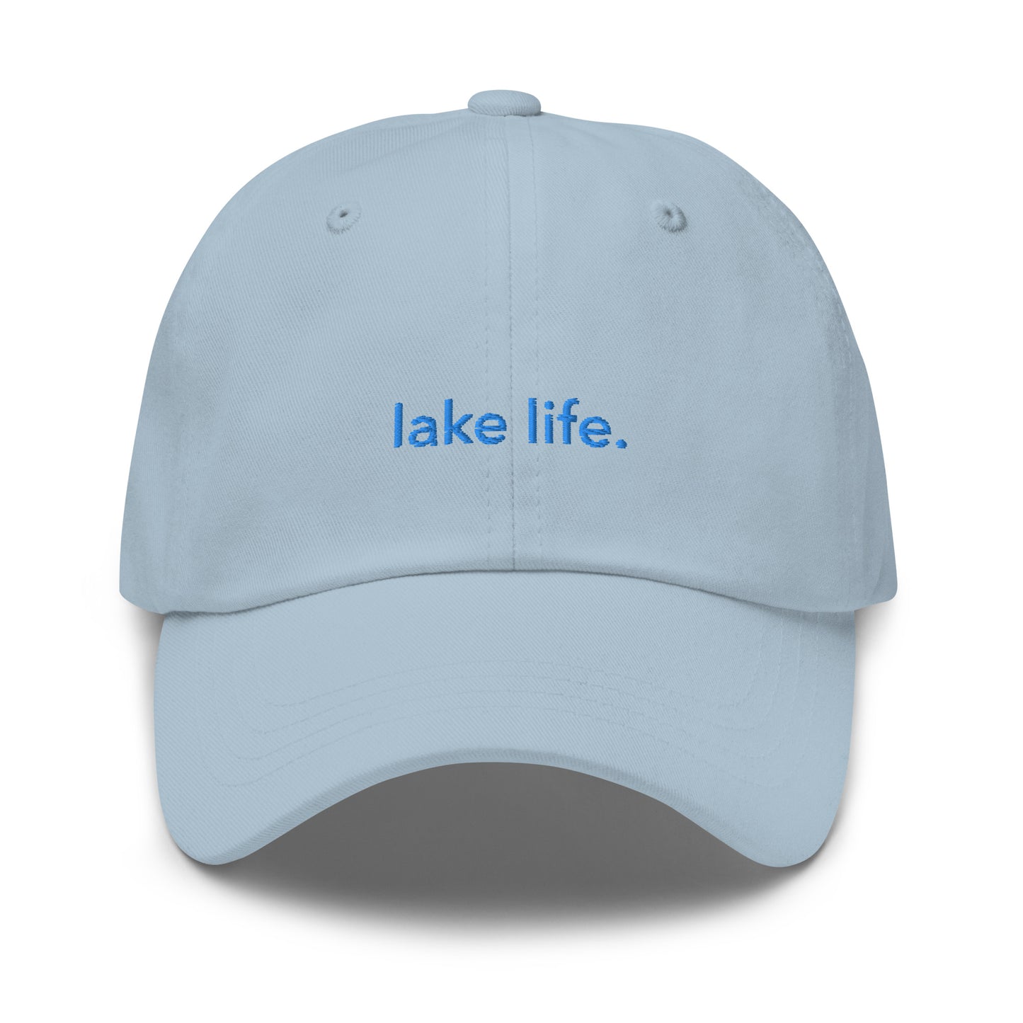 “lake life.” & Chicago Flag Embroidered Baseball Hat