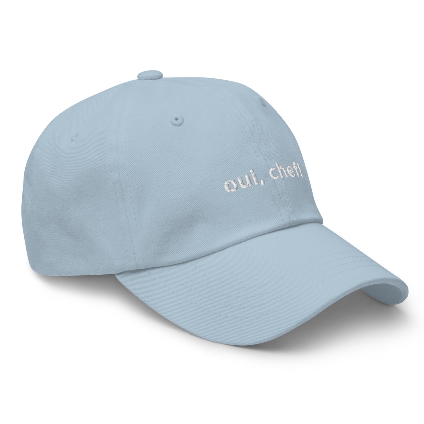 “oui, chef!” Embroidered Baseball Hat