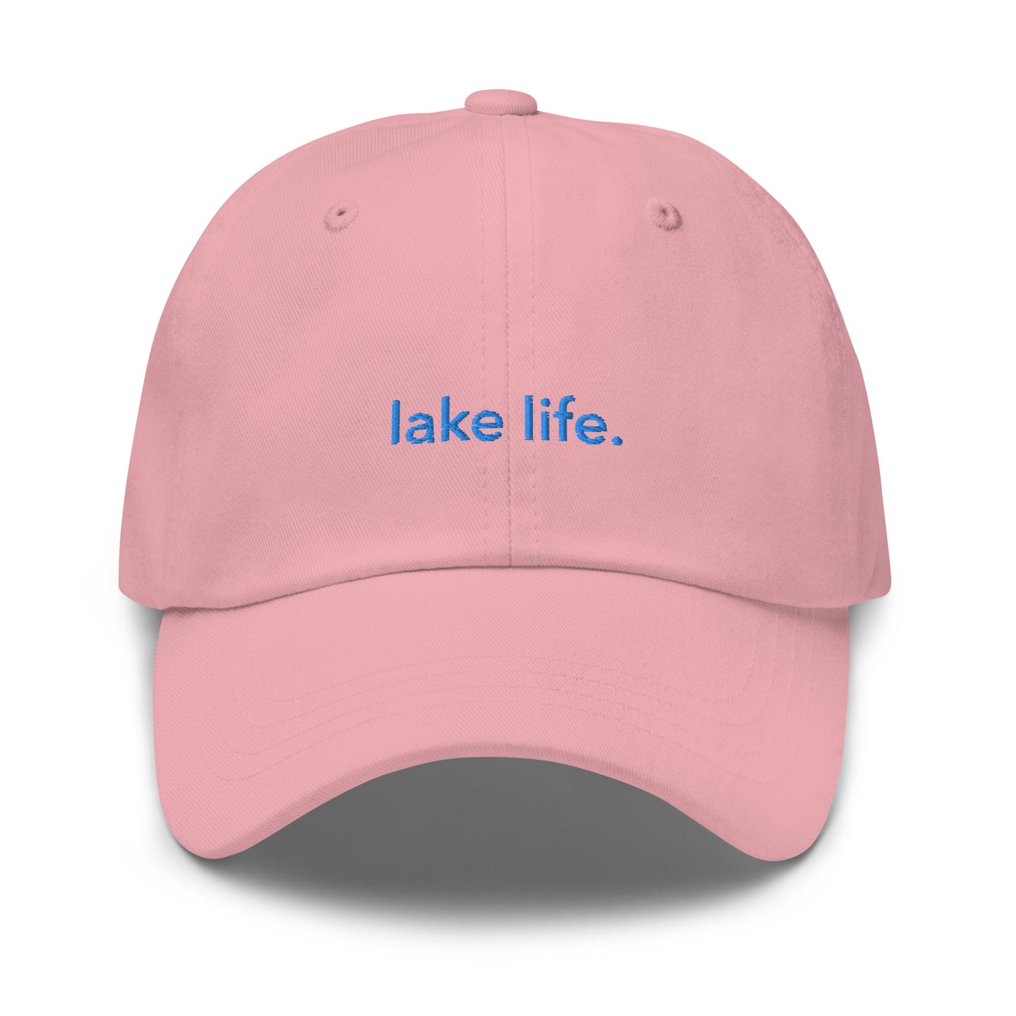 “lake life.” & Chicago Flag Embroidered Baseball Hat