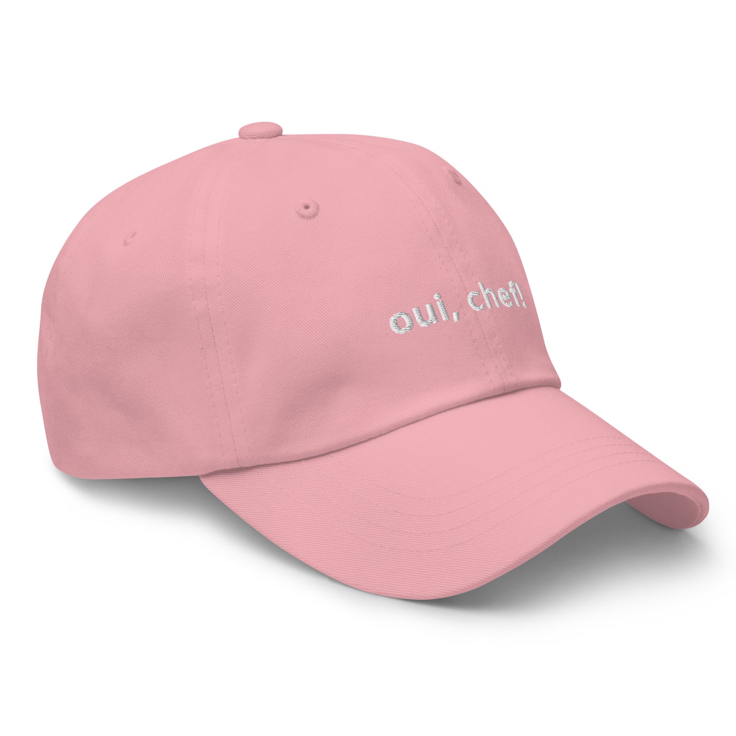 “oui, chef!” Embroidered Baseball Hat