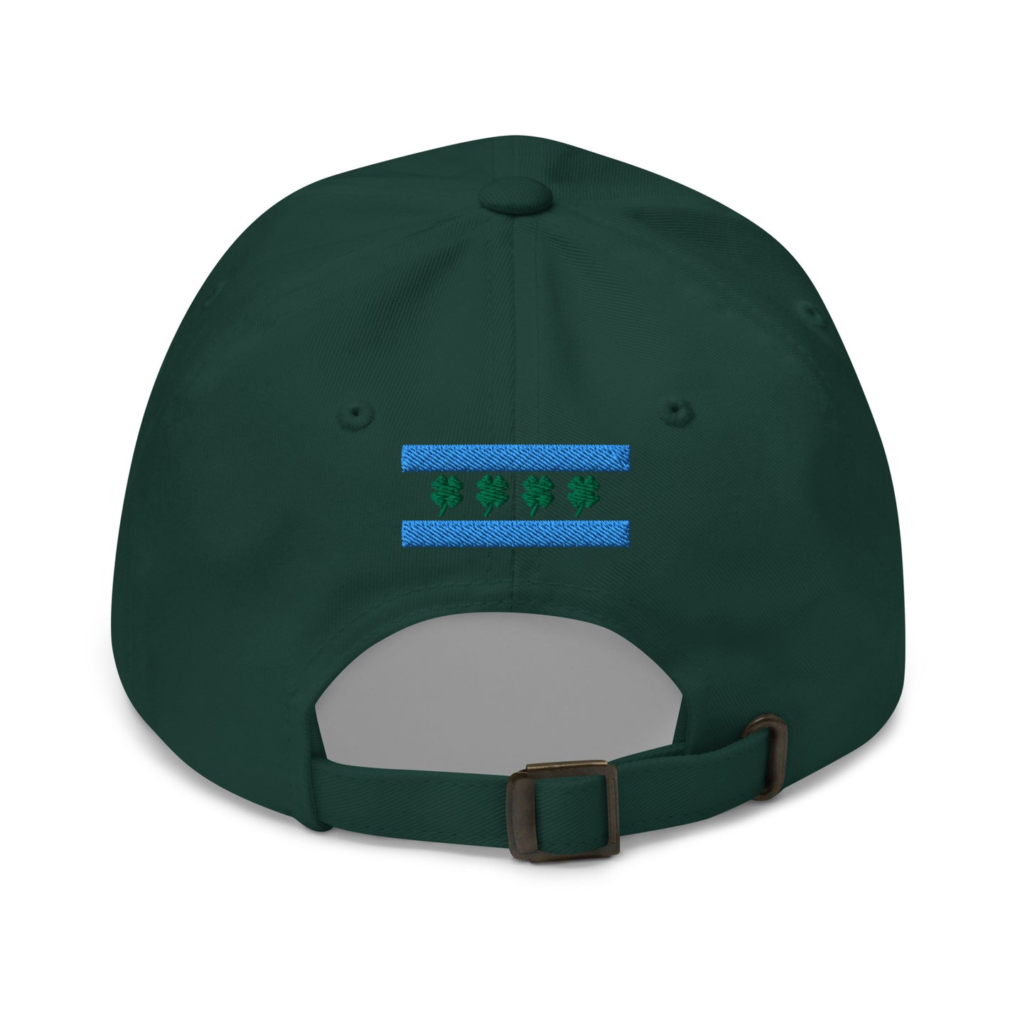 Shamrock Chi-rish Flag Embroidered Baseballl Hat