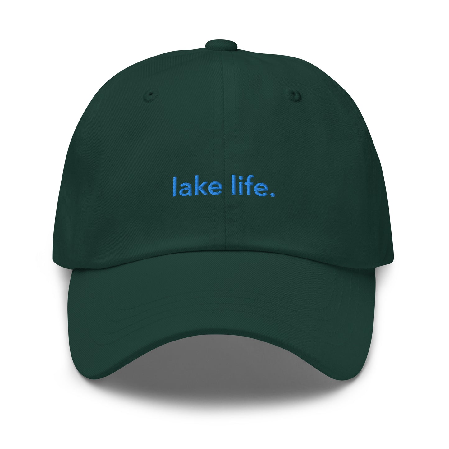 “lake life.” & Chicago Flag Embroidered Baseball Hat