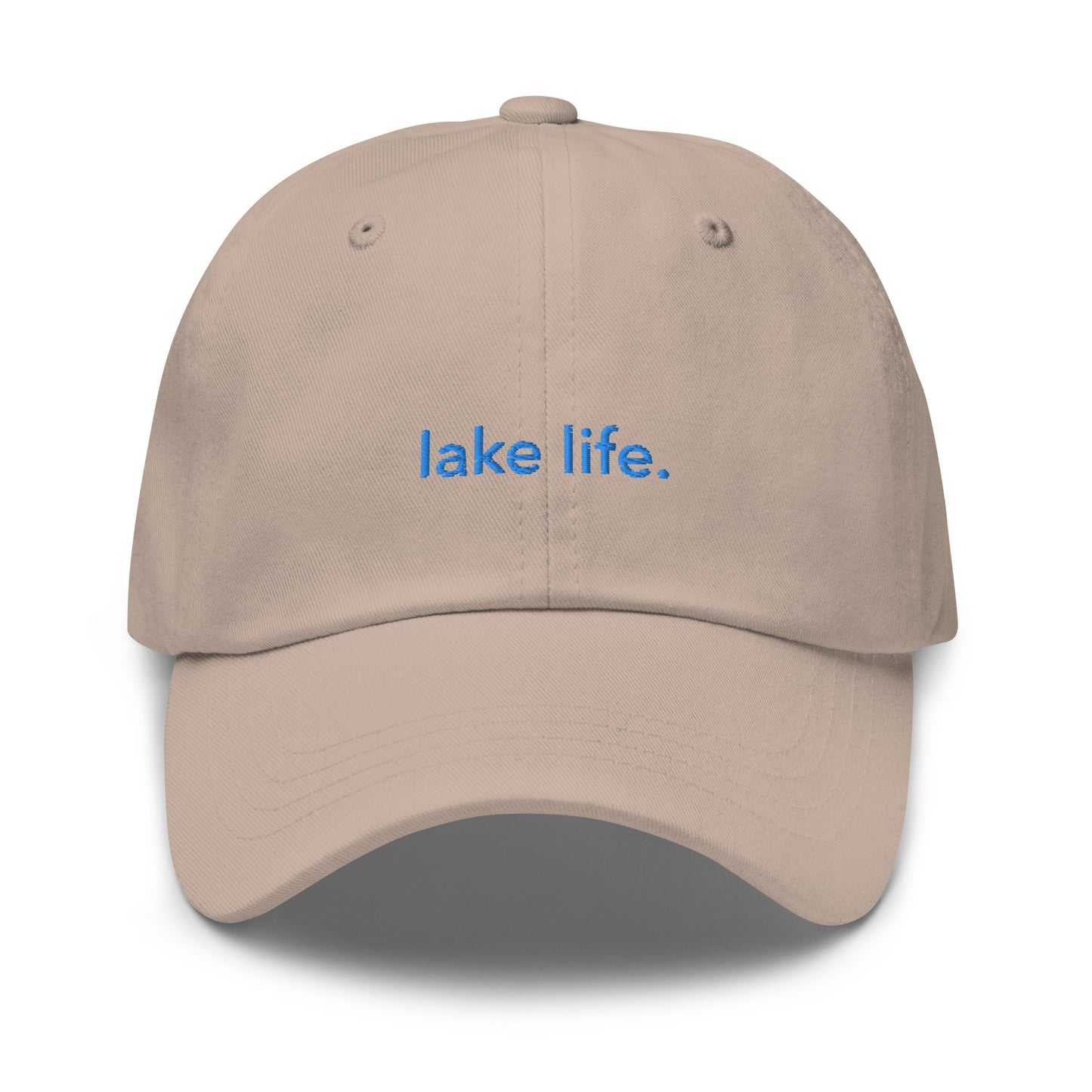 “lake life.” & Chicago Flag Embroidered Baseball Hat