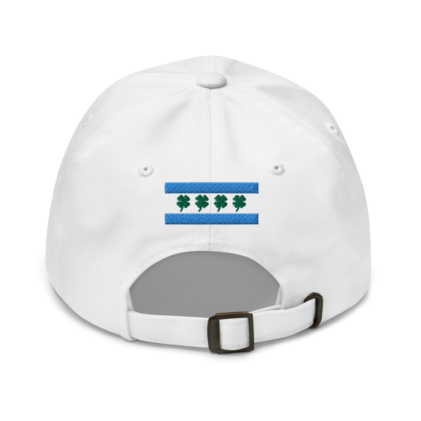 Shamrock Chi-rish Flag Embroidered Baseballl Hat