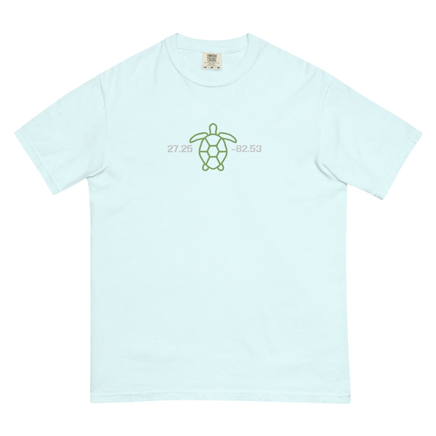 SK Unisex garment-dyed heavyweight t-shirt