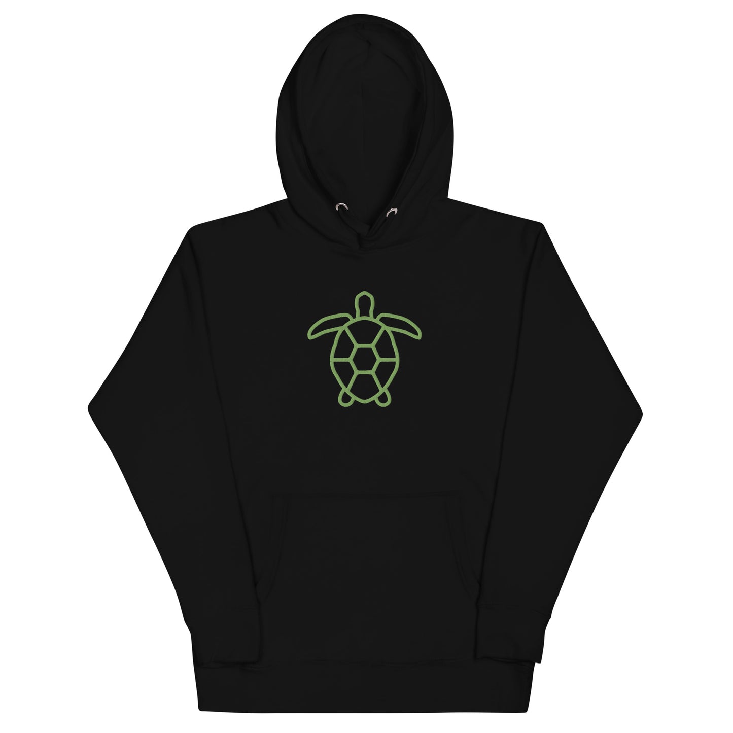 Sea Turtle Embroidered Unisex Hoodie