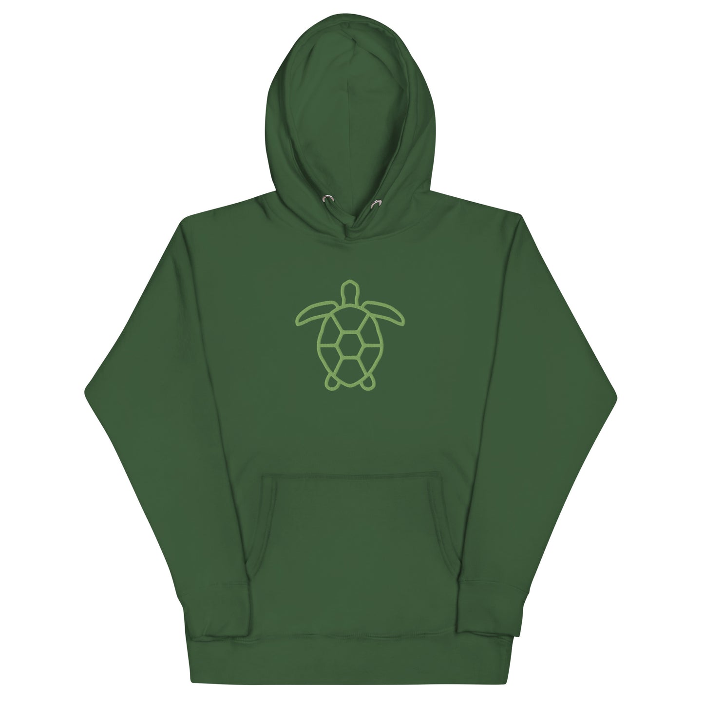 Sea Turtle Embroidered Unisex Hoodie