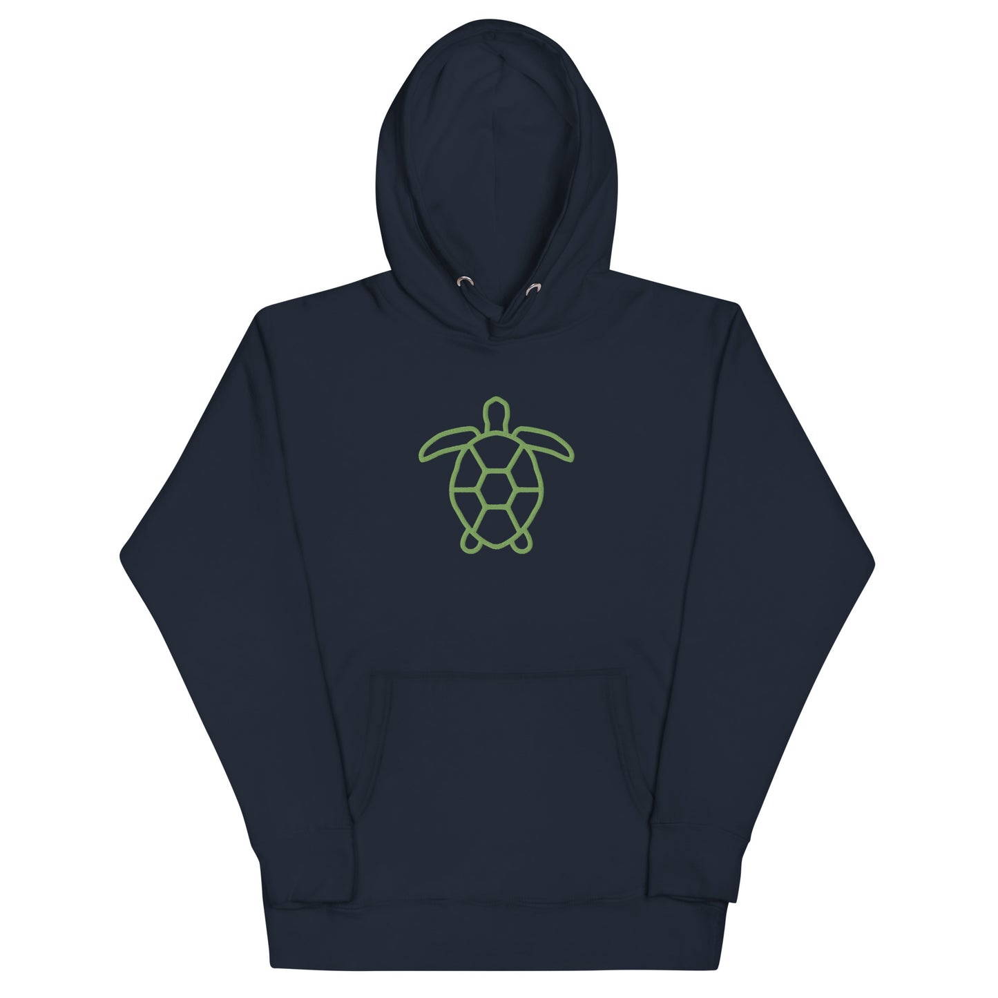 Sea Turtle Embroidered Unisex Hoodie