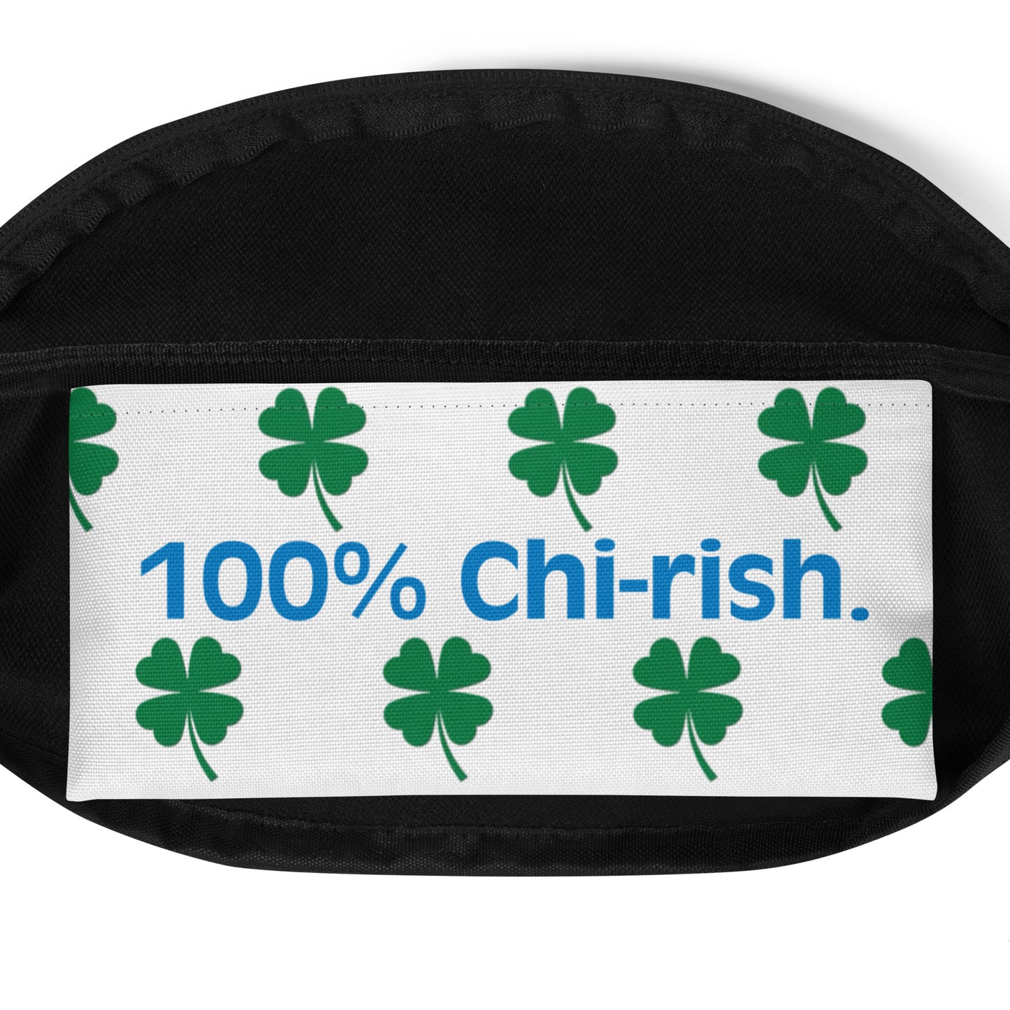 “100% Chi-rish” flag Fanny Pack