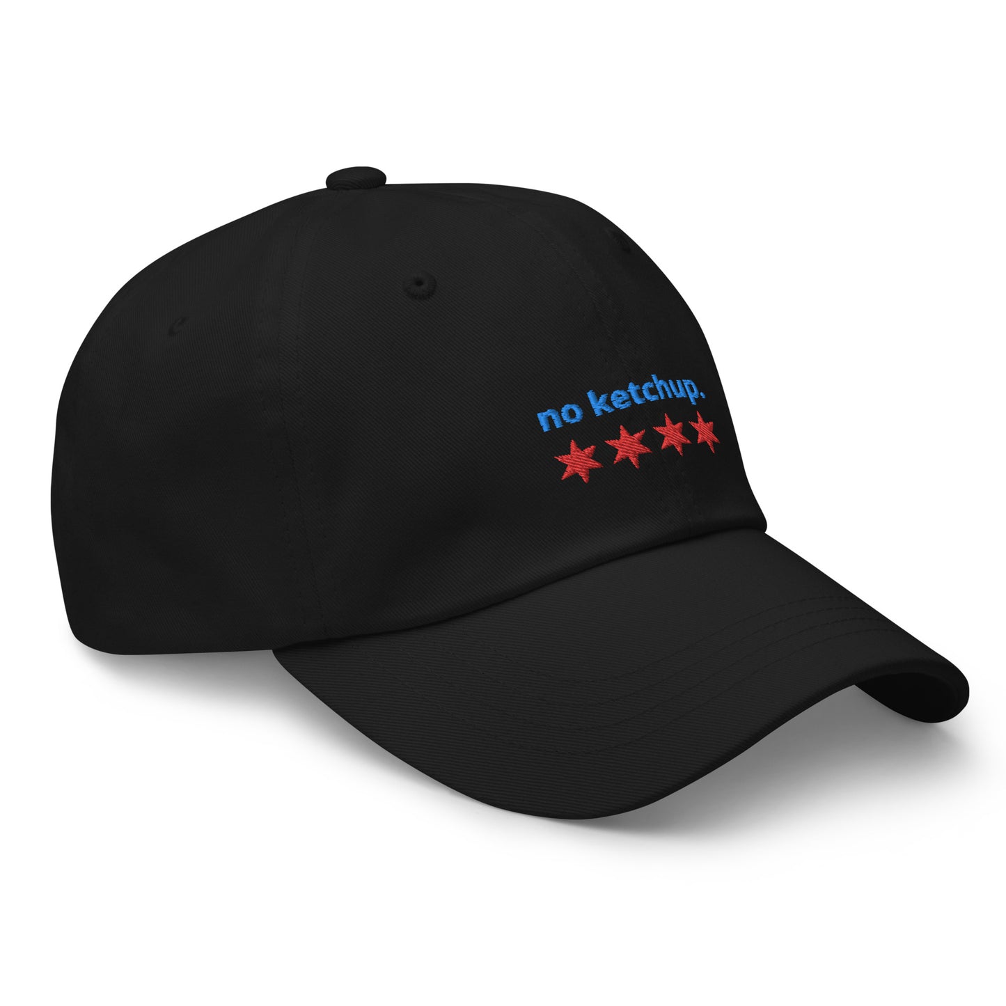 “no ketchup.” & Chicago Stars Embroidered Baseball Hat