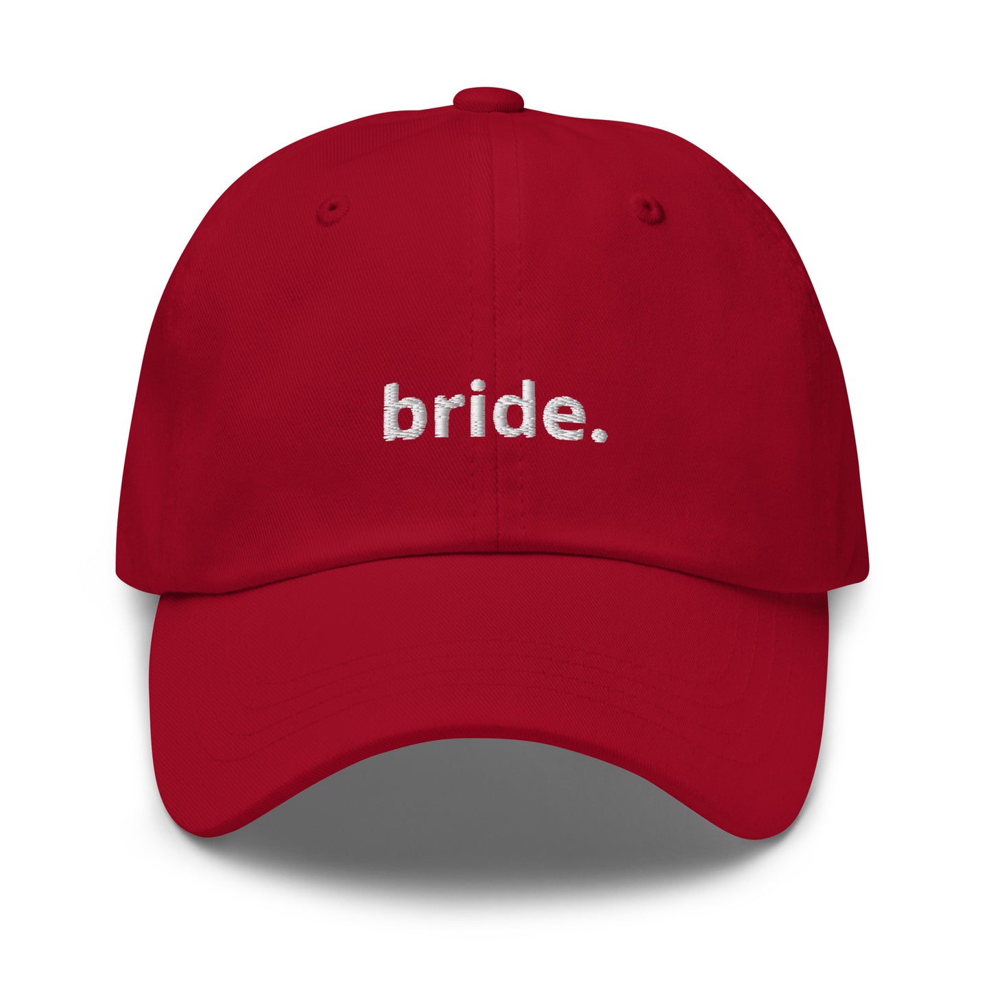“bride.” Embroidered Baseball Hat