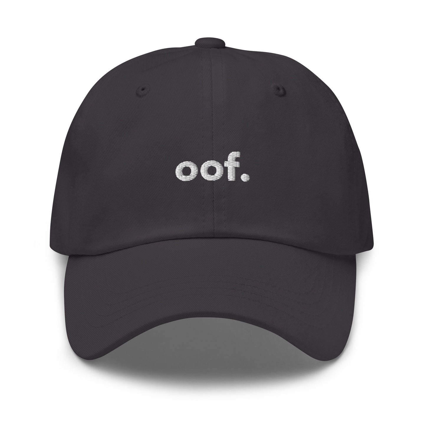 “oof.” Embroidered Baseball Hat