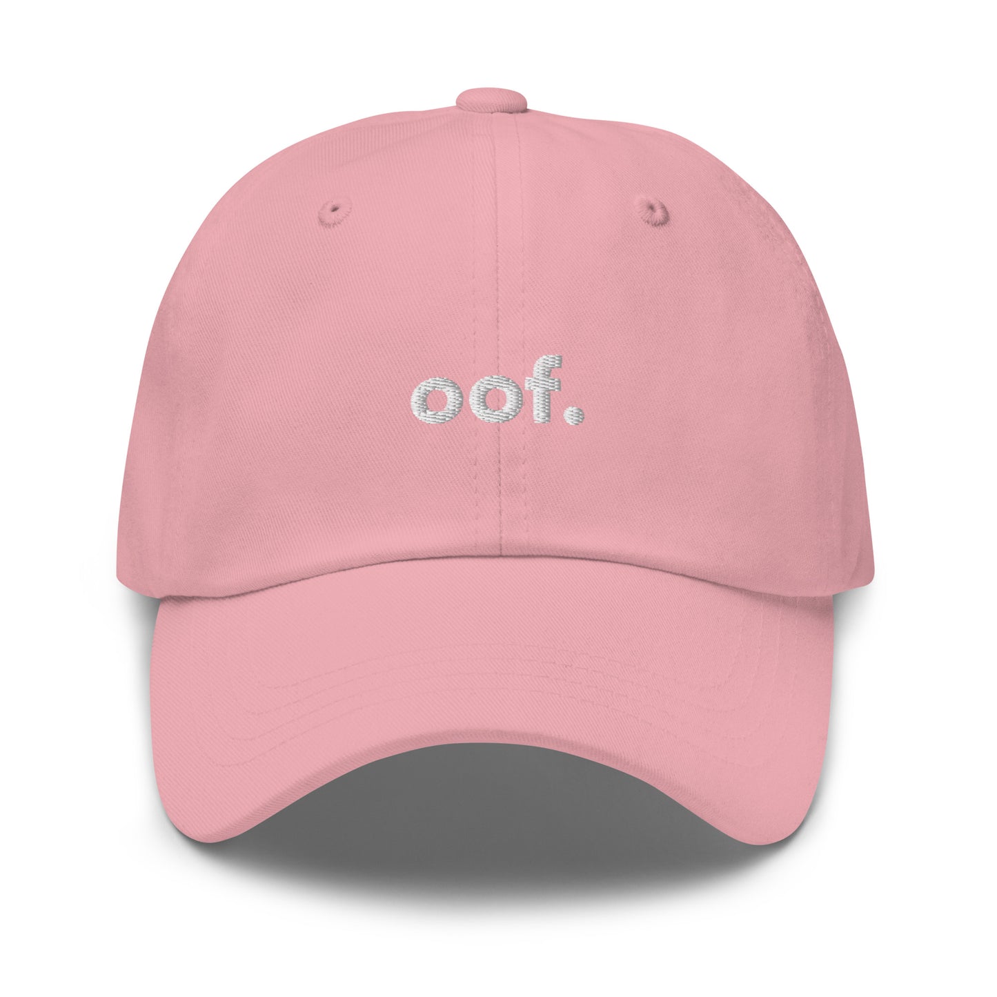 “oof.” Embroidered Baseball Hat