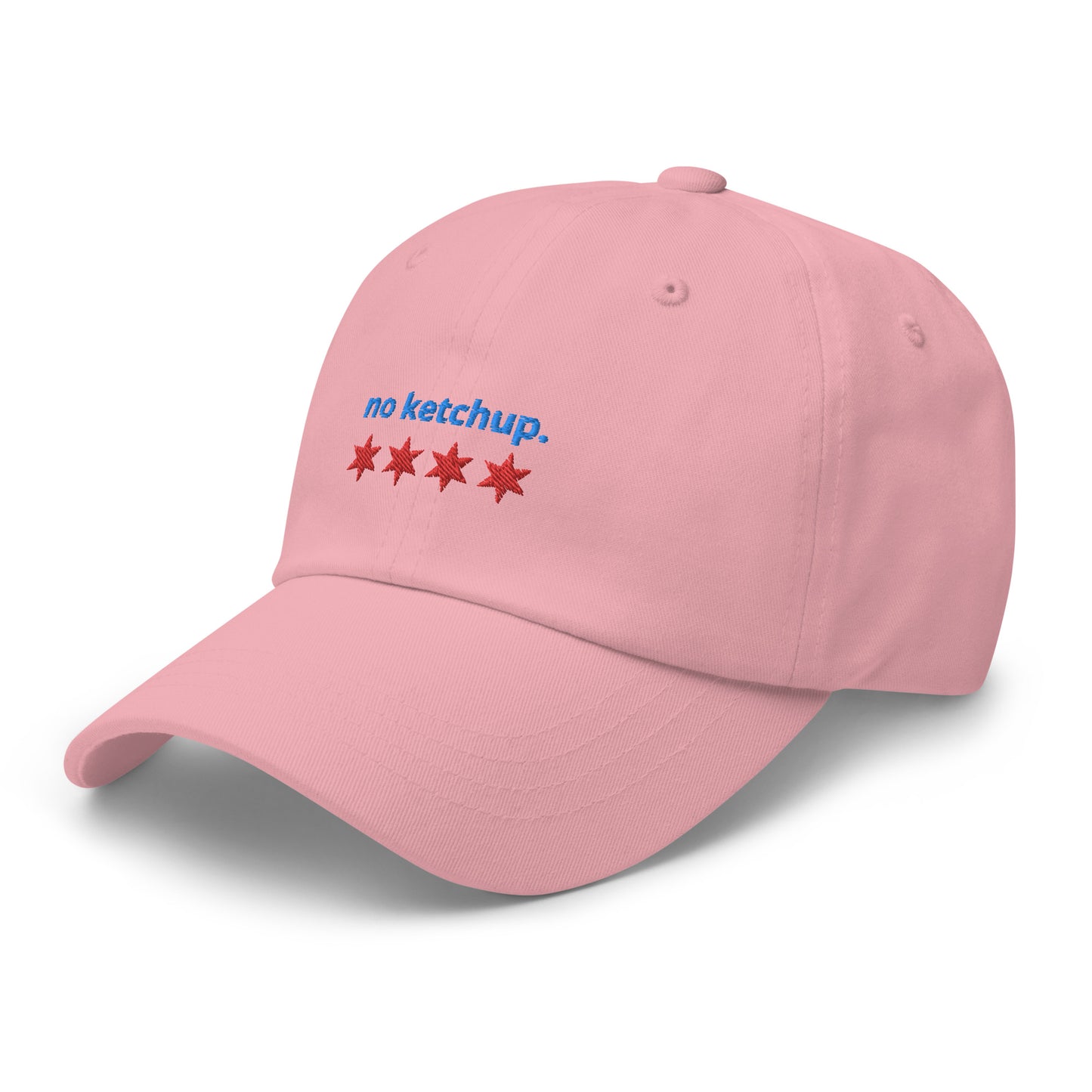 “no ketchup.” & Chicago Stars Embroidered Baseball Hat