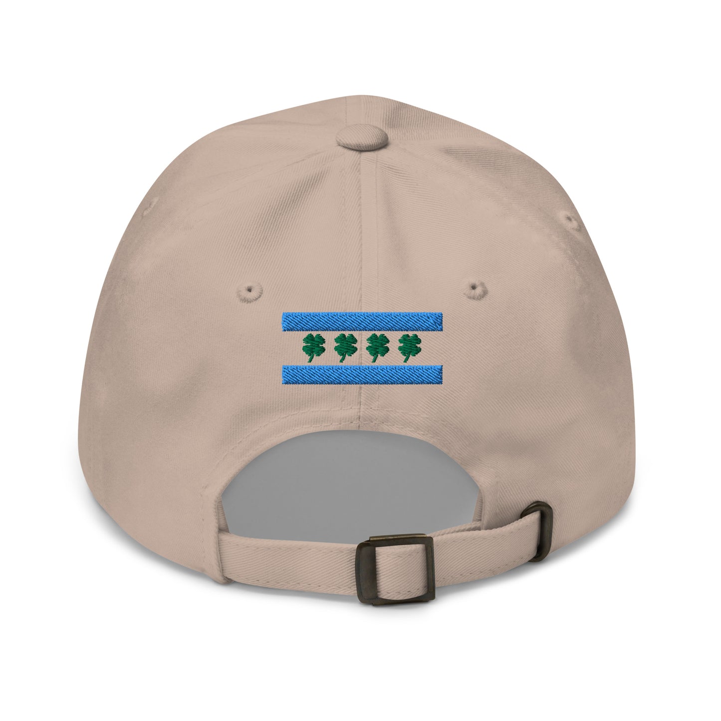 Shamrock Chi-rish Flag Embroidered Baseballl Hat