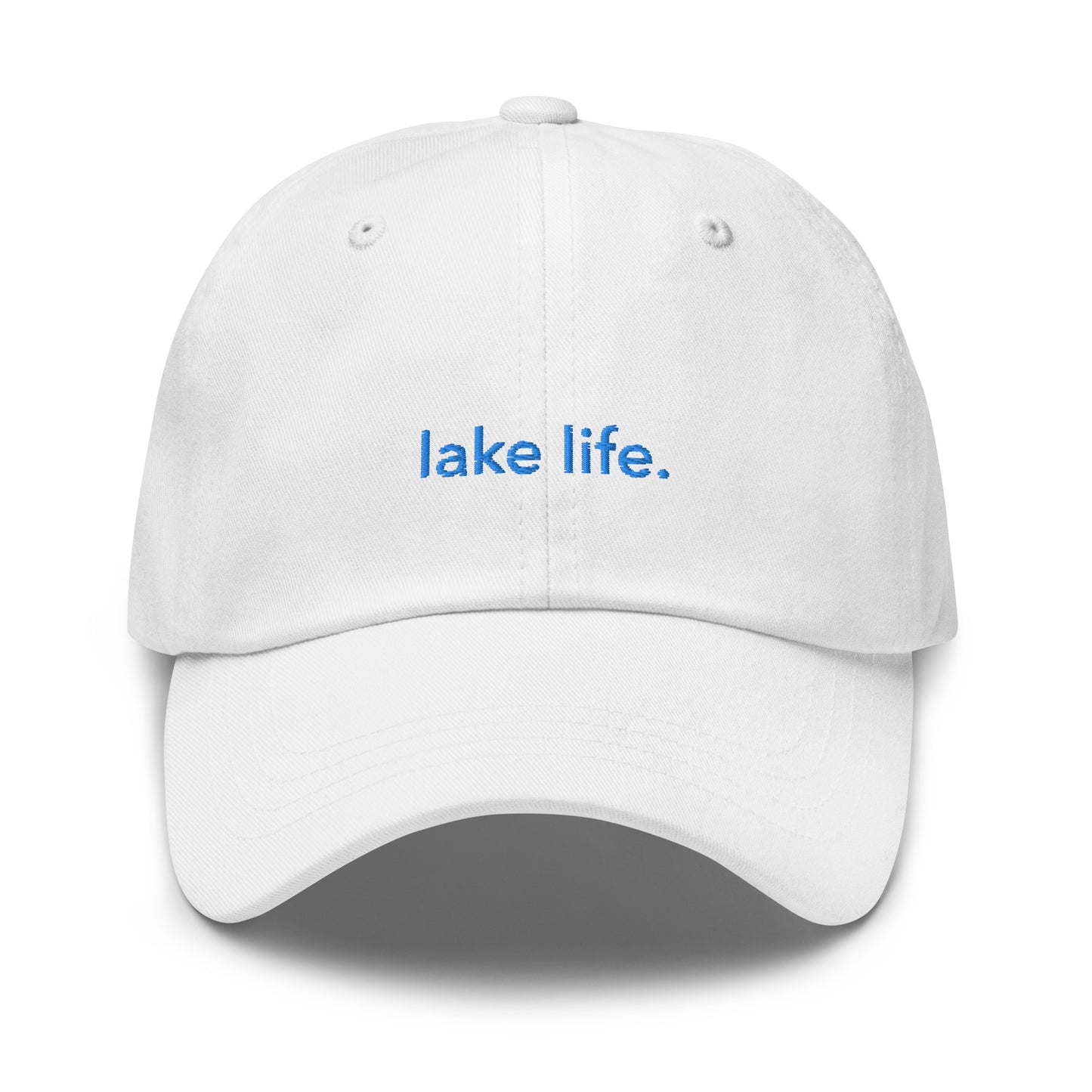 “lake life.” & Chicago Flag Embroidered Baseball Hat