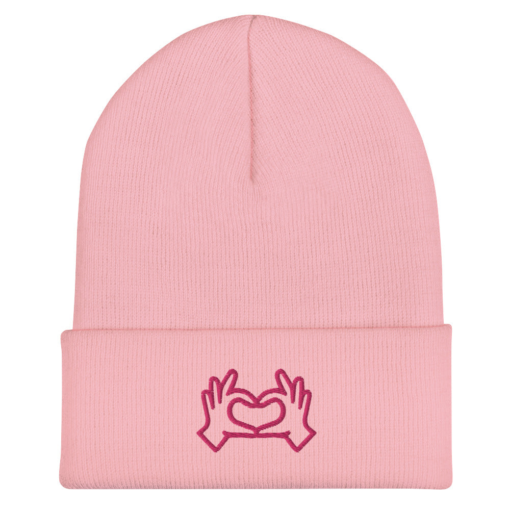 HeartHands/Cuffed Beanie