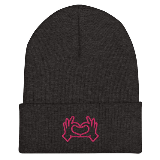 HeartHands/Cuffed Beanie