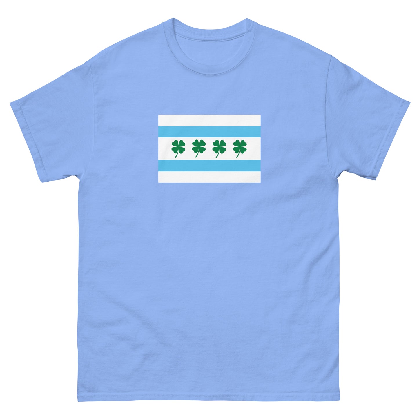 Chi-rish Chicago Flag - Men's classic tee front print