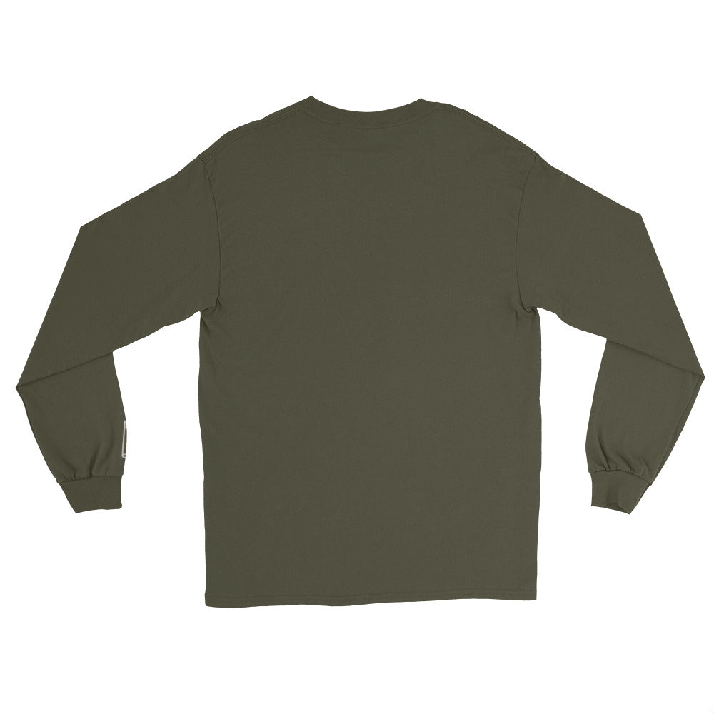 “amen corner.” Embroidered (front) + Hole Pin Embroidered (sleeve) Men’s Long Sleeve Shirt