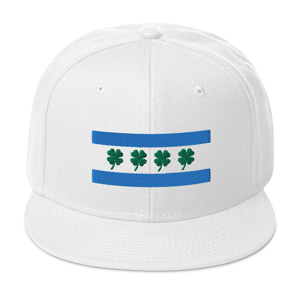 Chi-rish flag Snapback Hat