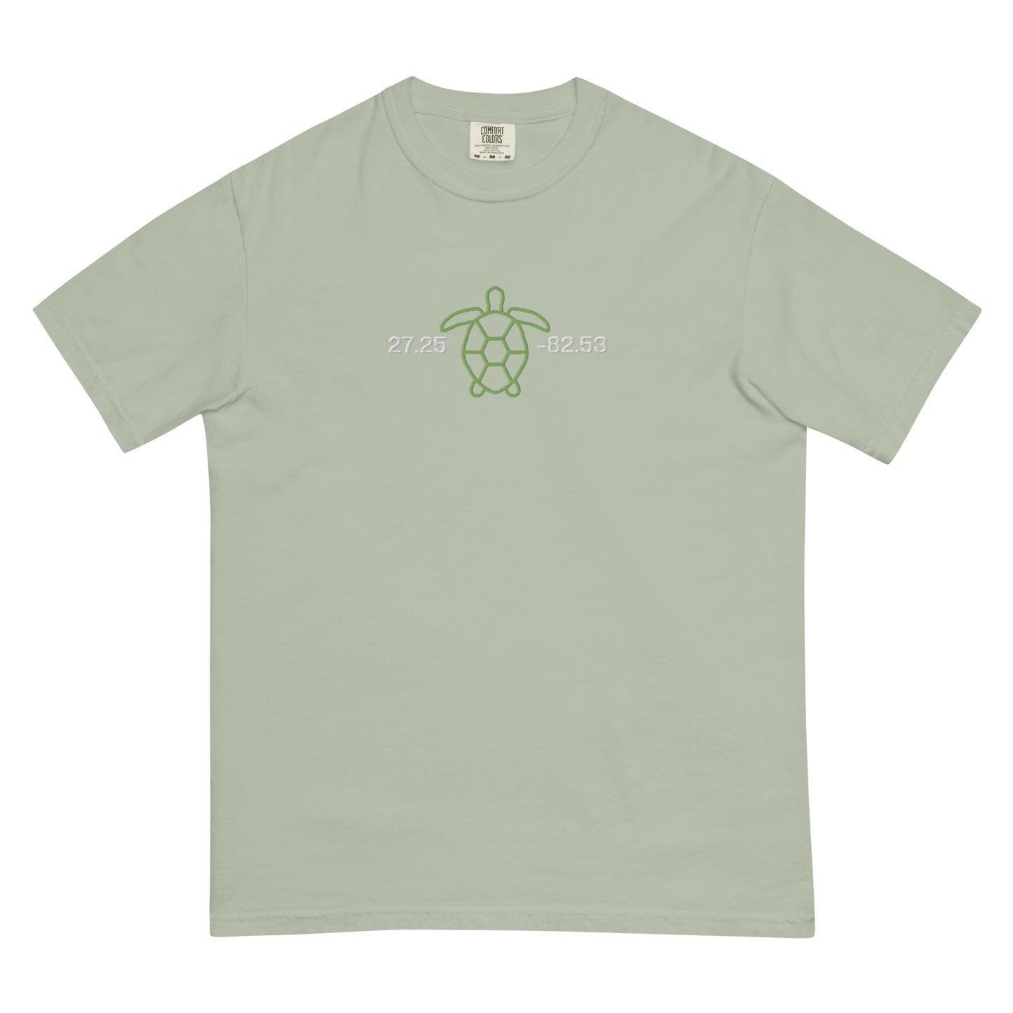 SK Unisex garment-dyed heavyweight t-shirt