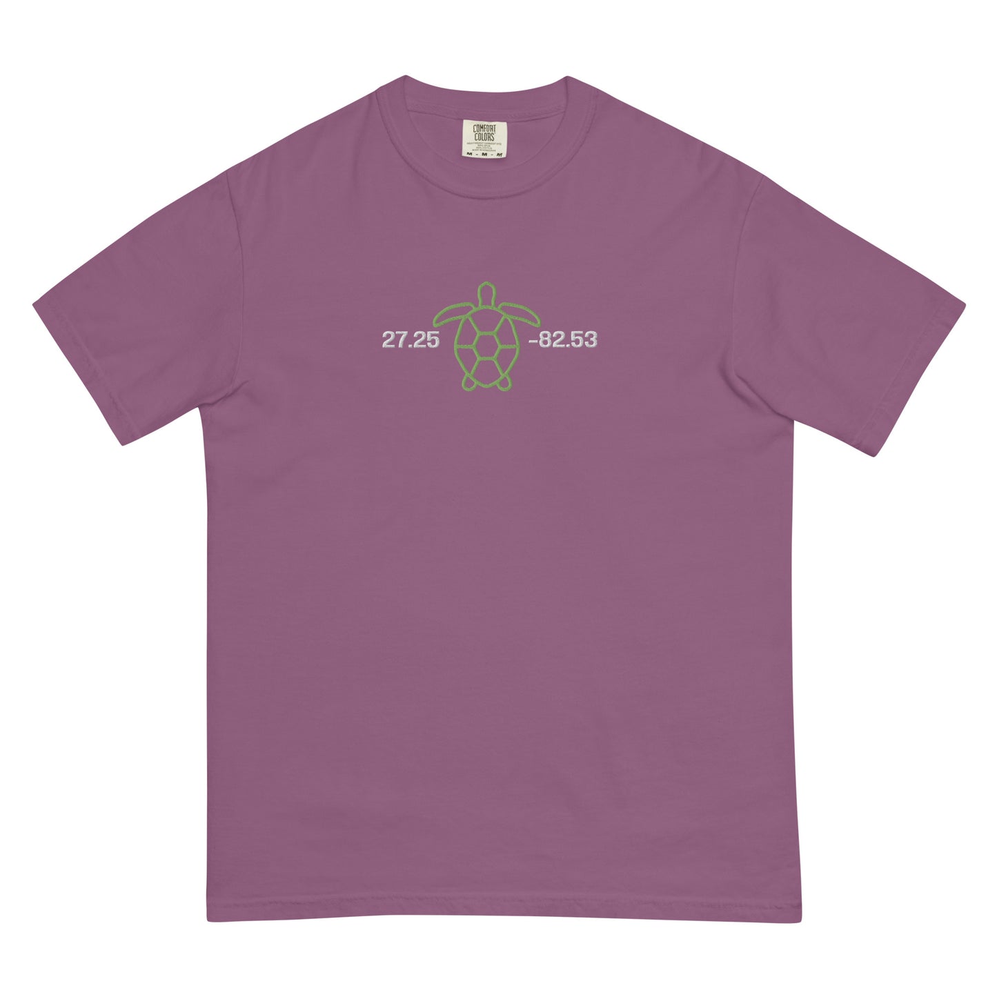 SK Unisex garment-dyed heavyweight t-shirt