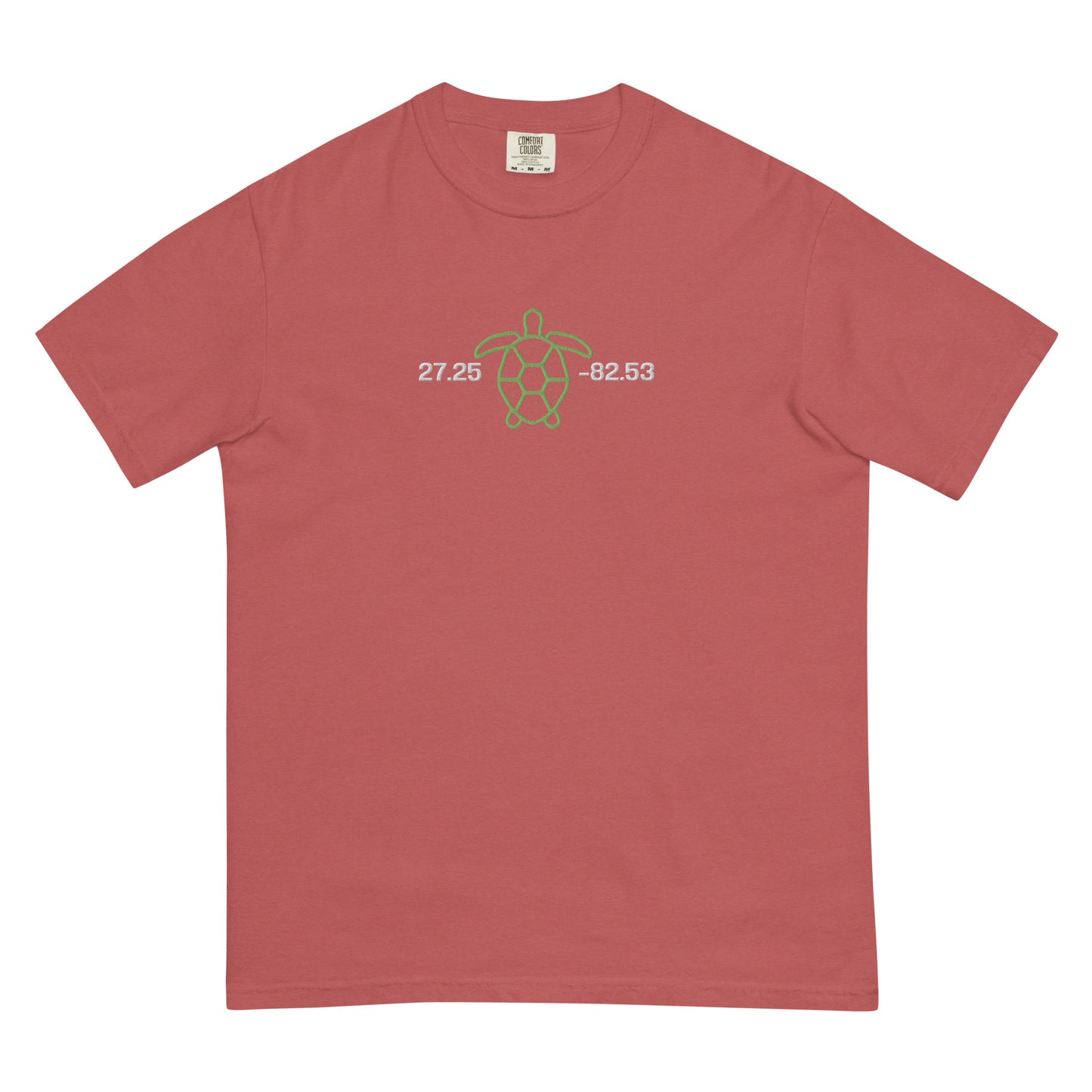 SK Unisex garment-dyed heavyweight t-shirt