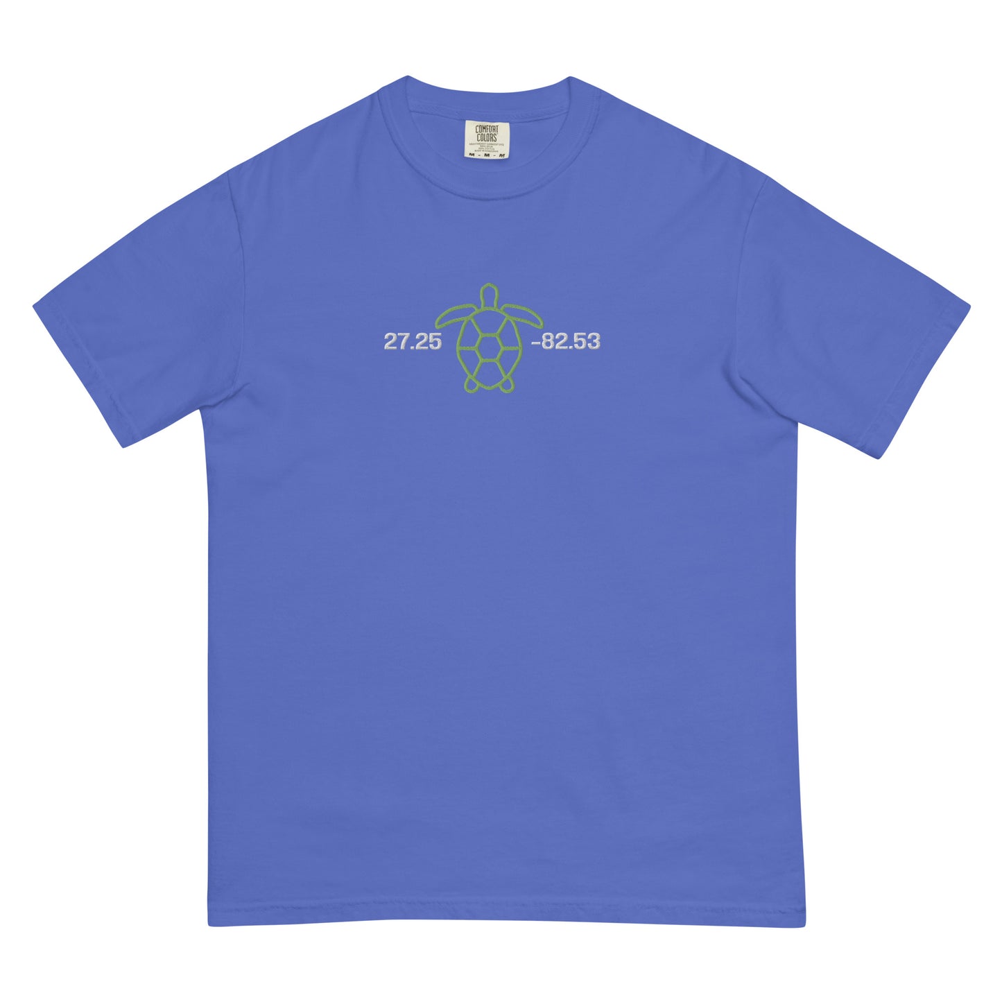 SK Unisex garment-dyed heavyweight t-shirt