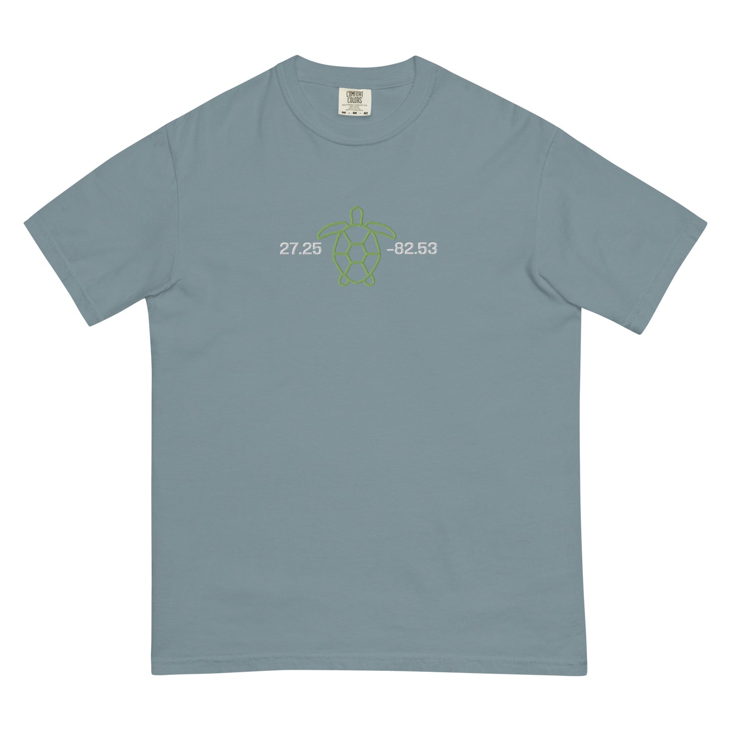SK Unisex garment-dyed heavyweight t-shirt