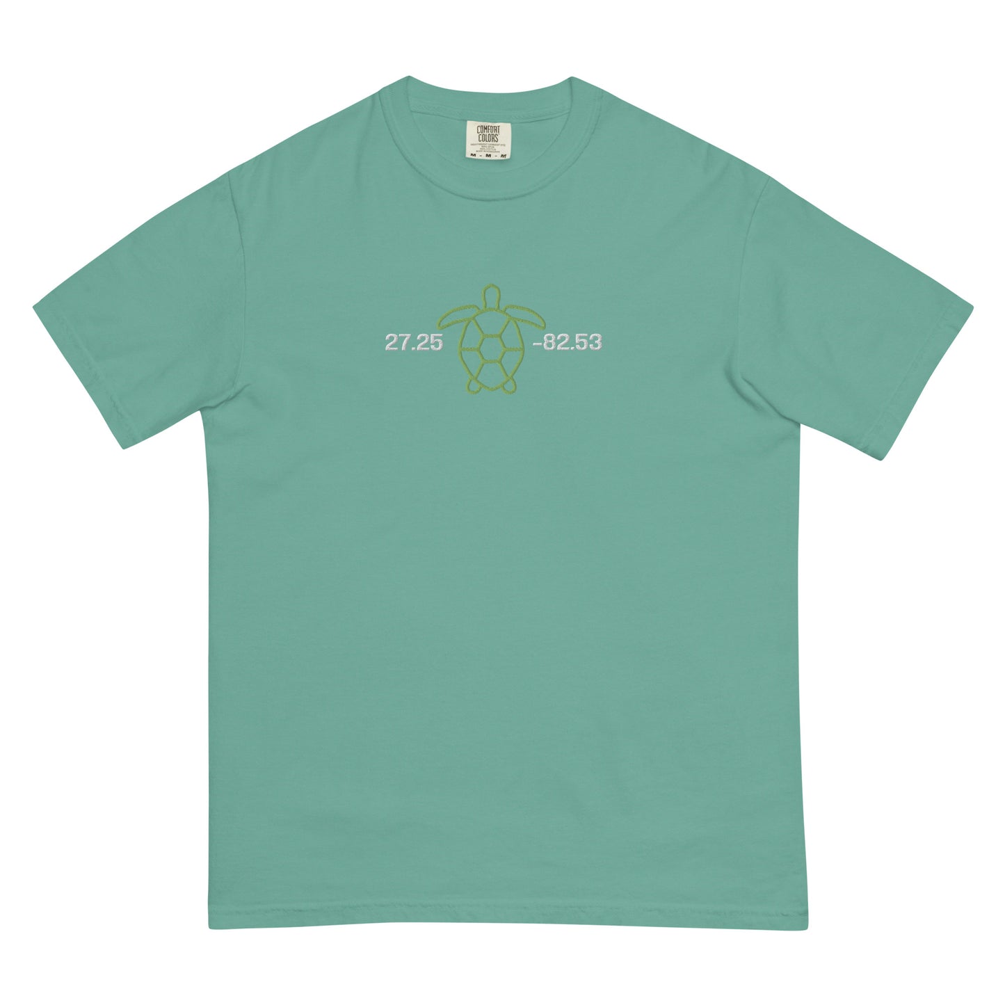 SK Unisex garment-dyed heavyweight t-shirt