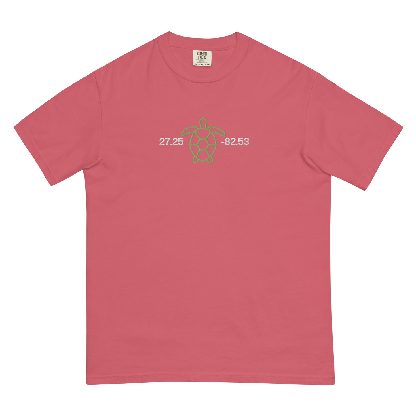 SK Unisex garment-dyed heavyweight t-shirt
