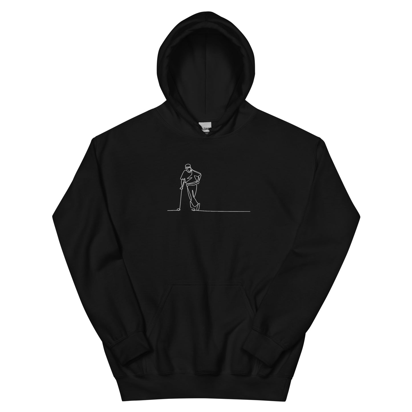 Golfer - Embroidered Unisex Hoodie