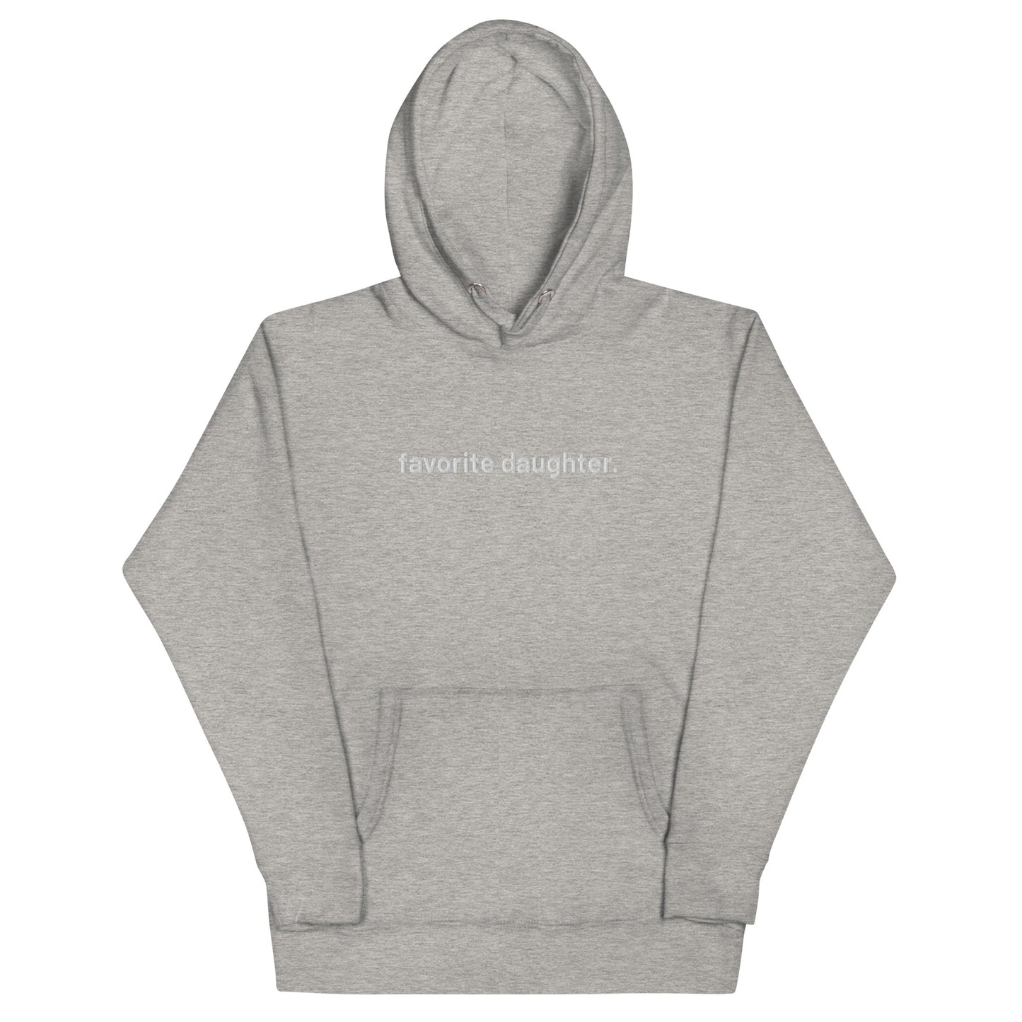 “favorite daughter.” Embroidered Unisex Hoodie