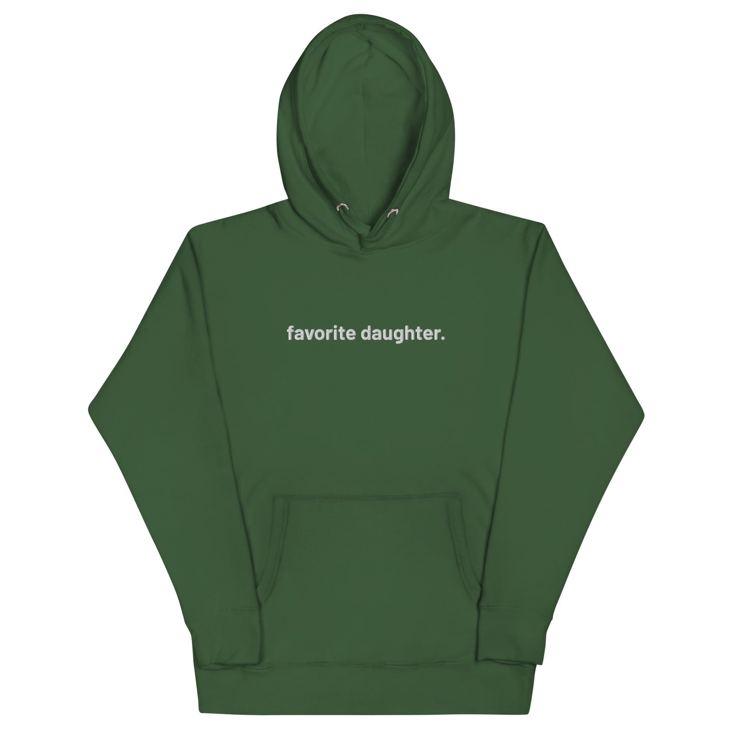 “favorite daughter.” Embroidered Unisex Hoodie