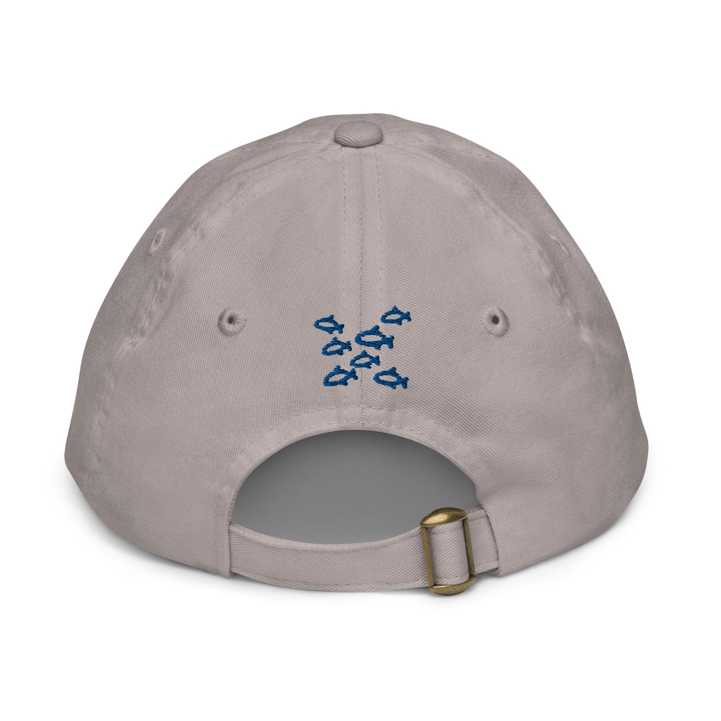 “go fish.” & School of fishes Embroidered Youth Baseball Cap