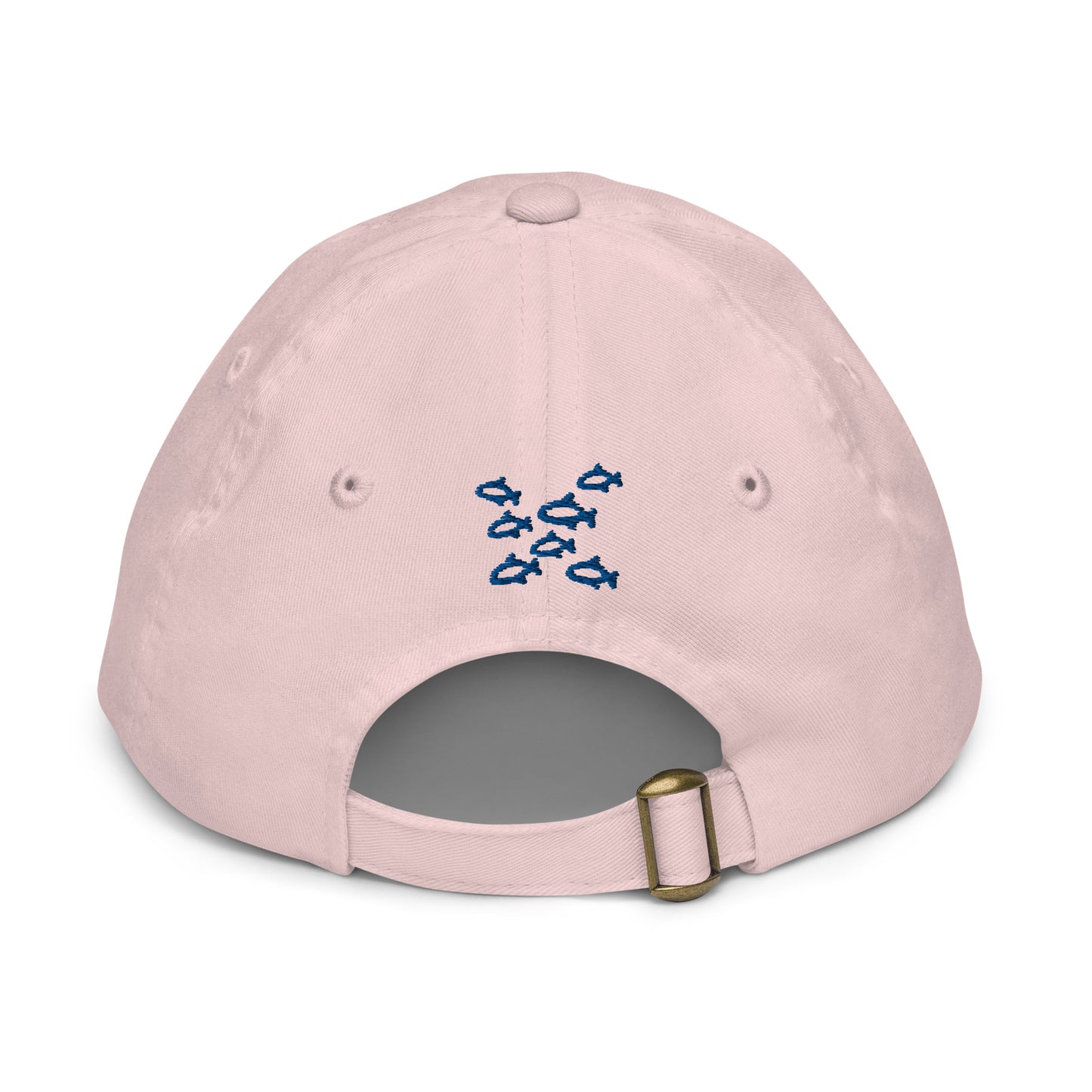 “go fish.” & School of fishes Embroidered Youth Baseball Cap