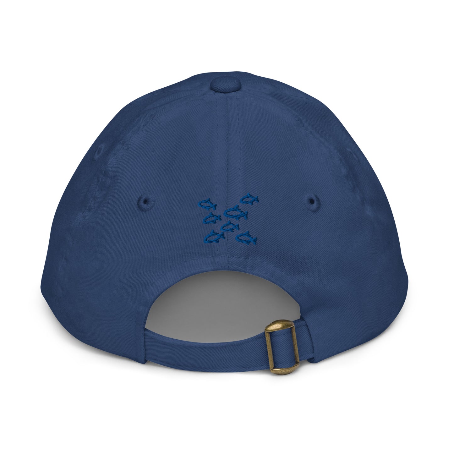 “go fish.” & School of fishes Embroidered Youth Baseball Cap